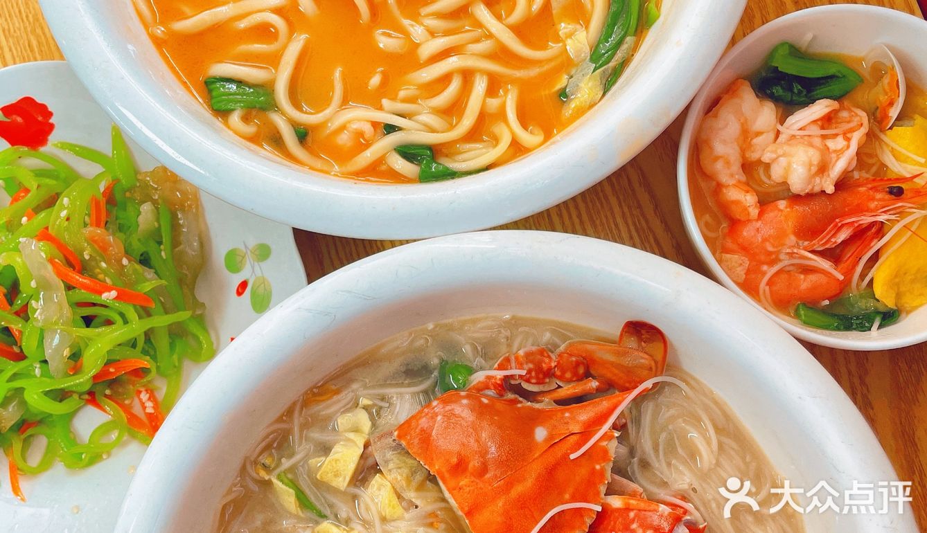 老宁波口味的海鲜面一周吃三次！