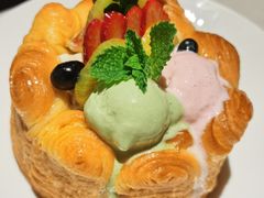 面包冰淇淋水果沙拉-大鸭梨烤鸭(望京店)