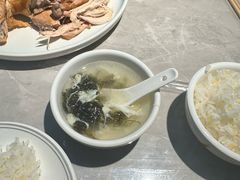 鸡蛋甩袖汤-华竹饭店(中央大街店)