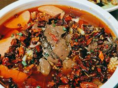 -东来菜馆•手抓海鲜家常菜•海鲜锅贴(鸽子窝店)