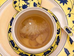 清汤松茸雪绒花-钓鱼台国宾馆