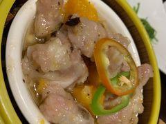 海南灯笼椒蒸排骨-元素中餐厅.海南菜.粤菜.椰子鸡.海鲜.包房.石梅湾威斯汀度假酒店