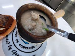 -长城砂煲田鸡粥