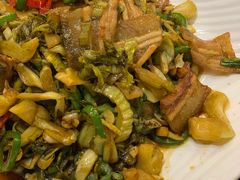 水律菜炒五花肉-美极鲜食坊(宝安南路店)