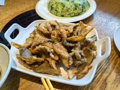 椒盐蘑菇-福茂源横山铁锅羊肉(牡丹园店)
