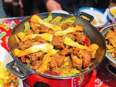 脊骨排骨扁豆卷子-人民公社大食堂(张家湾店)