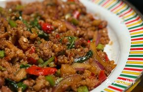 Gao Pao Leaf Stir-Fried Meat
