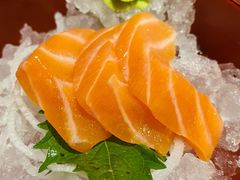 三文鱼刺身-有喜屋·烧鸟·居酒屋(三钢里店)