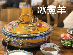 景泰蓝铜锅-毛辣果·贵州红酸汤牛肉火锅(西单店)
