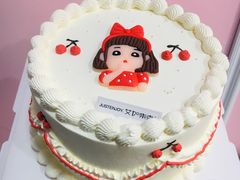 6英寸复古风动物奶油蛋糕-艾加柒克蛋糕茶歇甜品台(春熙路店)