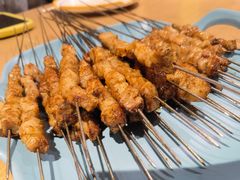 羊肉-街角等你.大连海鲜烧烤.经典铁板海鲜串(西安路店)