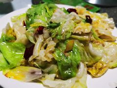 炝圆白菜-闻道食府烙饼卷带鱼(原车耳营店原大觉寺店)