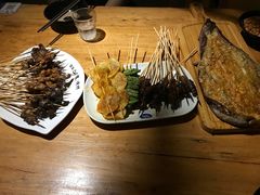 -路边摊小炉子烧烤