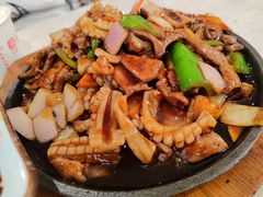 鱿鱼爆猪肝铁板-卢庄(江汉路店)