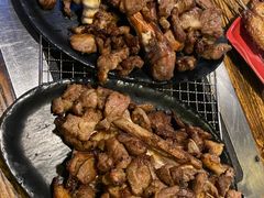 烤羊腿-柿子树炭烤羊腿(金台路店)
