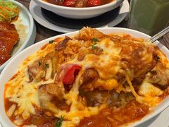 猪排焗饭-新旺茶餐厅·早餐·夜宵(仙霞店)