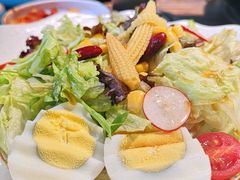 拌蔬菜-明洞阿姨·韩式酱蟹烤肉·创意料理(三元桥店)