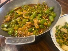 干锅牛蛙-梁记粥铺(开元地中海店)