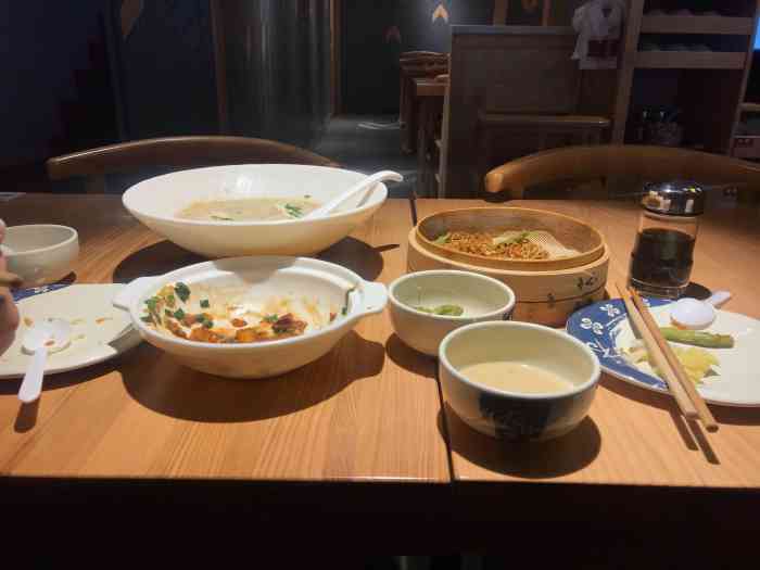 谷连天八宝粥(东明路店)-"第一次尝试谷连天的晚餐03中式快餐的感.