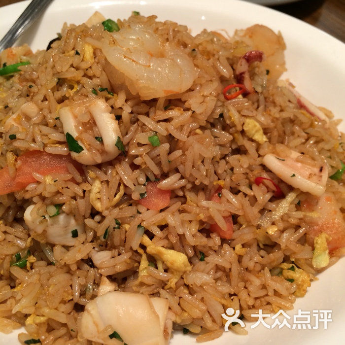 香辣海鲜炒饭