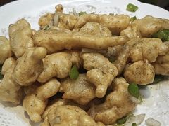 椒盐龙利鱼-晚归月亮湾私家菜(临邑路店)