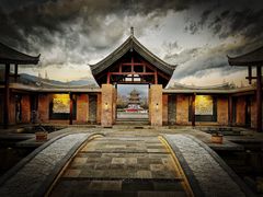 -丽江悦榕庄酒店-明月·雪山庭院餐厅