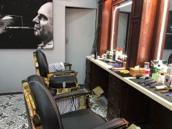 -595barbershop美式油头