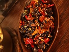 紫苏薯块佐牛肉干-小食院简餐厅
