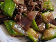 丝瓜炒鵝肾-胜记烧鹅美食