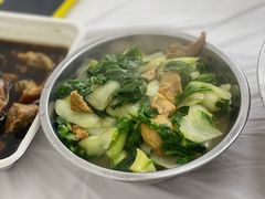 青菜烧油渣-八八餐厅(升州路店)