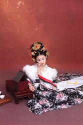 点击看大图 -后宫·古装汉服京剧儿童亲子全家福摄影