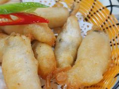 椒盐九肚鱼-崖口红树林海鲜餐厅