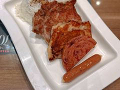 葱油超级什扒饭-敏华冰厅(紅磡)