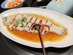 花香双椒蒸鳕鱼-金狮麟·宋宴