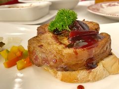 法式香煎鹅肝红酒-莫斯科餐厅