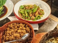 辣椒炒肉-绿茶餐厅(天津天河城店)