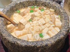 石锅鸡汤豆腐-绿茶餐厅(西单老佛爷店)