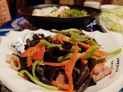 火腿炒奶浆菌-滇道云南特色料理(康定路店)