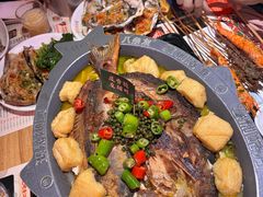 -八条友鲜货烧烤·脆皮烤鱼(石岩旗舰店)