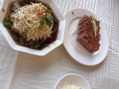 烫干丝-怡园饭店-餐厅(四望亭店)