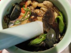 皮蛋辣椒擂茄子-望湘园·小雅(德基店)