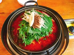 土豆排骨火锅-喇喇排骨火锅·传统韩式脊骨汤(望京西园总店)