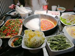 自助蘸料-热火朝天鲜切牛肉火锅(南强街巷店)