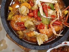 爆辣鲜虾捞粉-老三样·旧食新味(船山路店)