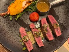 黑松露菲力牛排及香煎泰虾-安妮意大利餐厅(国贸店)