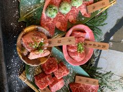 本日限定和牛五种组合-老乾杯和牛烧肉(王府中环店)