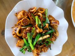 酱爆鱿鱼筒-明记海鲜大排档(巽寮湾店)