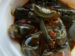 凉拌皮蛋-龙泉人椰子鸡.糟粕醋.海南菜(三亚旗舰店)