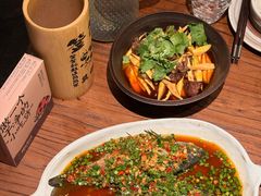 -拾光与烟火丨炭火串烧·自贡小活鲜(西村大院店)