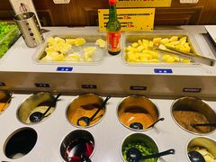 自助调料区-一品诚记烤肉(大连柏威年购物中心店)